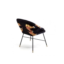 SELETTI Toiletpaper Char - Black - Lipstick