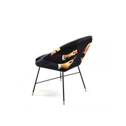 SELETTI Toiletpaper Char - Black - Lipstick