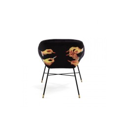SELETTI Toiletpaper Char - Black - Lipstick