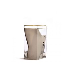 SELETTI Glass Vase - Two of Spades - Big