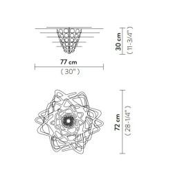 SLAMP Aurora Ceiling lamp large