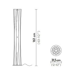 SLAMP Bach Floor lamp xl