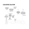 SLAMP Clizia Ceiling lamp / Wall Lamp large