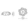 SLAMP La Belle Etoile Ceiling lamp-Wall Lamp