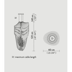 SLAMP Avia Pendant Lamp l