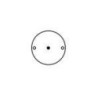 Jacco Maris benben ceiling cover 2 light round ø 14,5cm