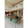 Jacco Maris Brass-O ø 135cm suspension lamp