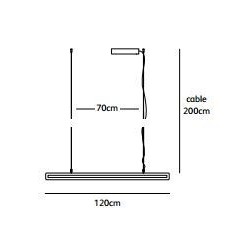 Jacco Maris Framed ø 120cm suspension lamp