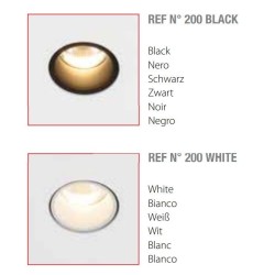 Brick In The Wall 200Cent Round W15 Trimless Excl. Driver Fix recessed spot