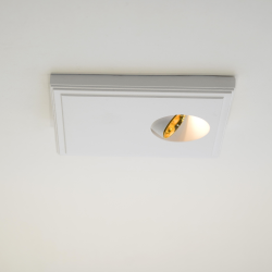 Brick In The Wall 200Cent Round Semi W50 Trimless Excl. Driver Fix recessed spot