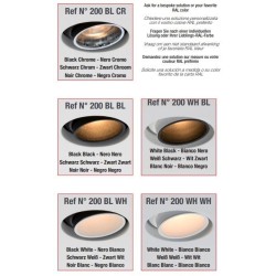 Brick In The Wall 200Cent Round Twin Adj Trimless Excl. Driver recessed spot