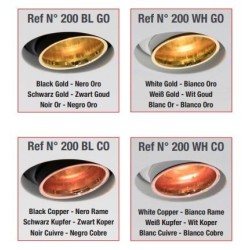 Brick In The Wall 200Cent Round Twin Adj Trimless Excl. Driver recessed spot
