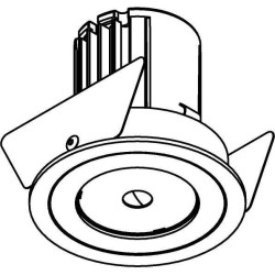 PSM Lighting Nora Ac Ac.700.10024 Recessed Spot