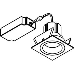 PSM Lighting Nova 666.10029 Recessed Spot