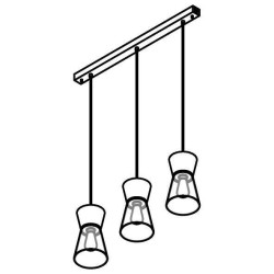 PSM Lighting Shake 5575.E27 Suspension Lamp