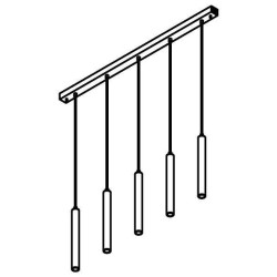 PSM Lighting Jacob 1923.5 Suspension Lamp