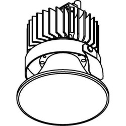 PSM Lighting Cameleon 1503.Zxo.S2 Recessed Spot