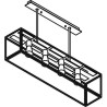 PSM Lighting Tavolo 5101.4.Xlo Suspension Lamp