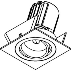 PSM Lighting Nora Ac Ac.700.10027 Recessed Spot