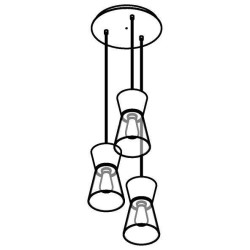 PSM Lighting Shake 5578.E27 Suspension Lamp