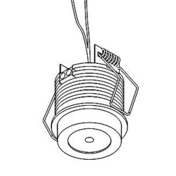 PSM Lighting Felix W1371 Recessed Spot