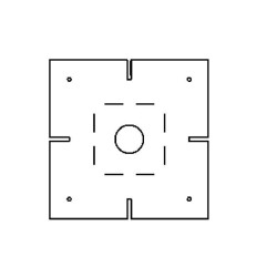 PSM Lighting Plasterkit S6.35 
