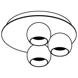 PSM Lighting Babette 3048 Ceiling lamp