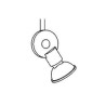 PSM Lighting Discus 6030 Ceiling Lamp / Wall Lamp