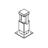 PSM Lighting Porto T300.250 Garden Pole