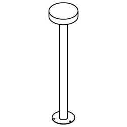 PSM Lighting Topic T1044.700.21X Garden pole