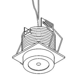 PSM Lighting Felix W1375 Recessed Spot