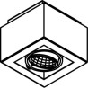 PSM Lighting Luxor 1980.Ip20 Ceiling Lamp