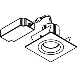 PSM Lighting Nova 555.10018 Recessed Spot