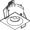 PSM Lighting Zia Led F Zialedfc230V.S1 Recessed Spot