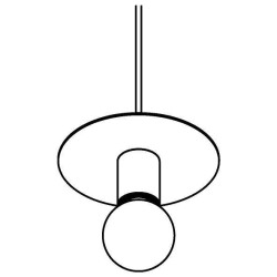 PSM Lighting Angelo 4981.E27 Suspension Lamp