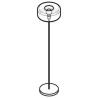 PSM Lighting Manon 1592.Q.E27 Floor Lamp