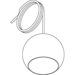 PSM Lighting Moby 5094.B.E27 Suspension Lamp