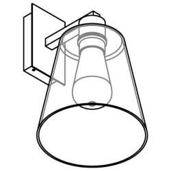 PSM Lighting Shake 5531.A.1M Wall Lamp