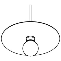 PSM Lighting Angelo 4987.Sh.E27 Suspension Lamp
