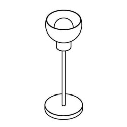 PSM Lighting Olivia 1928.E27.300 Table Lamp