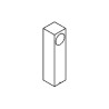 PSM Lighting Toledo T304.400R Garden Pole