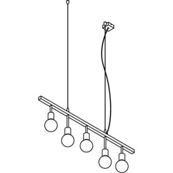 PSM Lighting Maestro 5019.5 Suspension Lamp