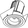 PSM Lighting Nora Ac Ac.700.10026 Recessed Spot