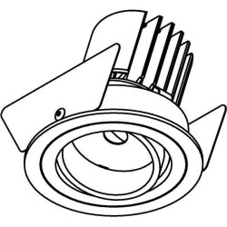 PSM Lighting Nora Dc Dc.1200.10026 Recessed Spot