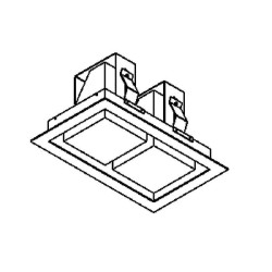 PSM Lighting Snowbox 1522C.Led Recessed Spot