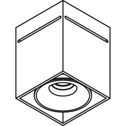 PSM Lighting Flou Sq 5226 Ceiling Lamp