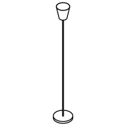 PSM Lighting Shake 5564.Led Floor Lamp