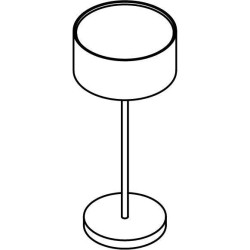 PSM Lighting Spazio 3049 Table Lamp