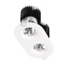 PSM Lighting Ø80 Luxor Xtm.1300.10048.S1 Recessed Spot