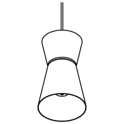 PSM Lighting Shake 5550.E27 Suspension Lamp